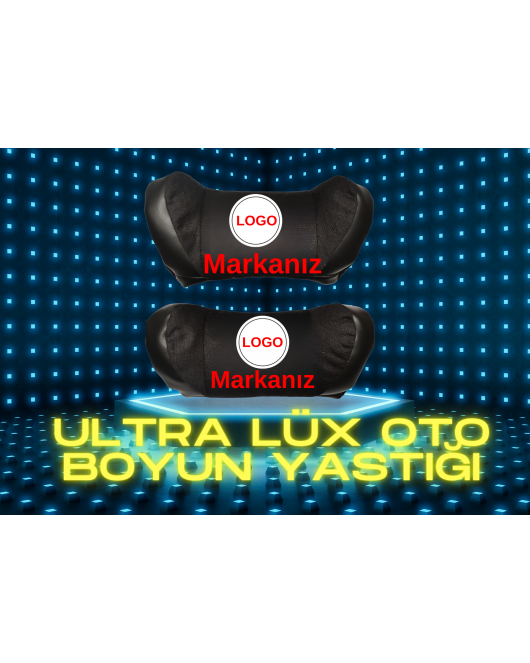 TOFAŞ DOĞAN Ultra Lüks Boyun Yastığı Logolu Siyah