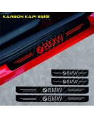 BMW İ8 Karbon Kapı Eşiği Oto Sticker 4 Adet