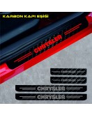 Chrysler Concorde Karbon Kapı Eşiği Oto Sticker 4 Adet