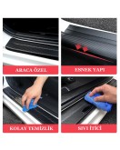 Dodge Karbon Kapı Eşiği Oto Sticker 4 Adet