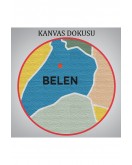 Hatay İli ve İlçeler Haritası Dekoratif Kanvas Tablo 1355