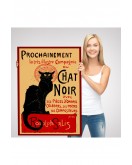 Siyah Kedi Tablosu - Le Chat Noir Theophile Steinlen-6431